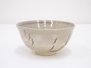 葵窯造　鳥文茶碗